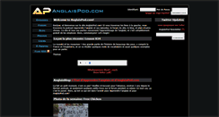 Desktop Screenshot of anglaispod.com